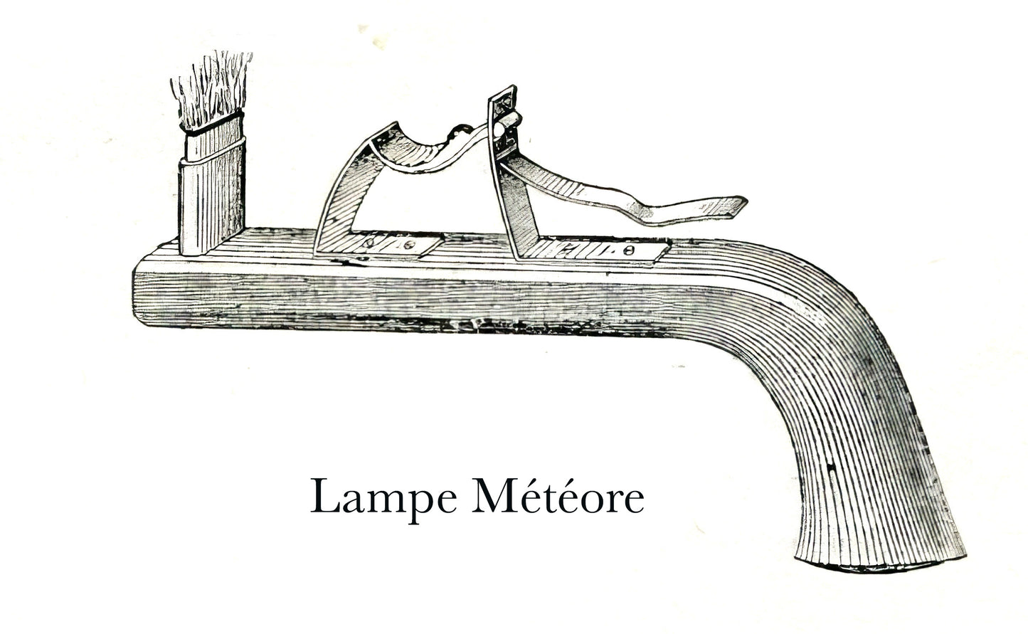 "Lampe Météore" Flash Powder Photography Lamp