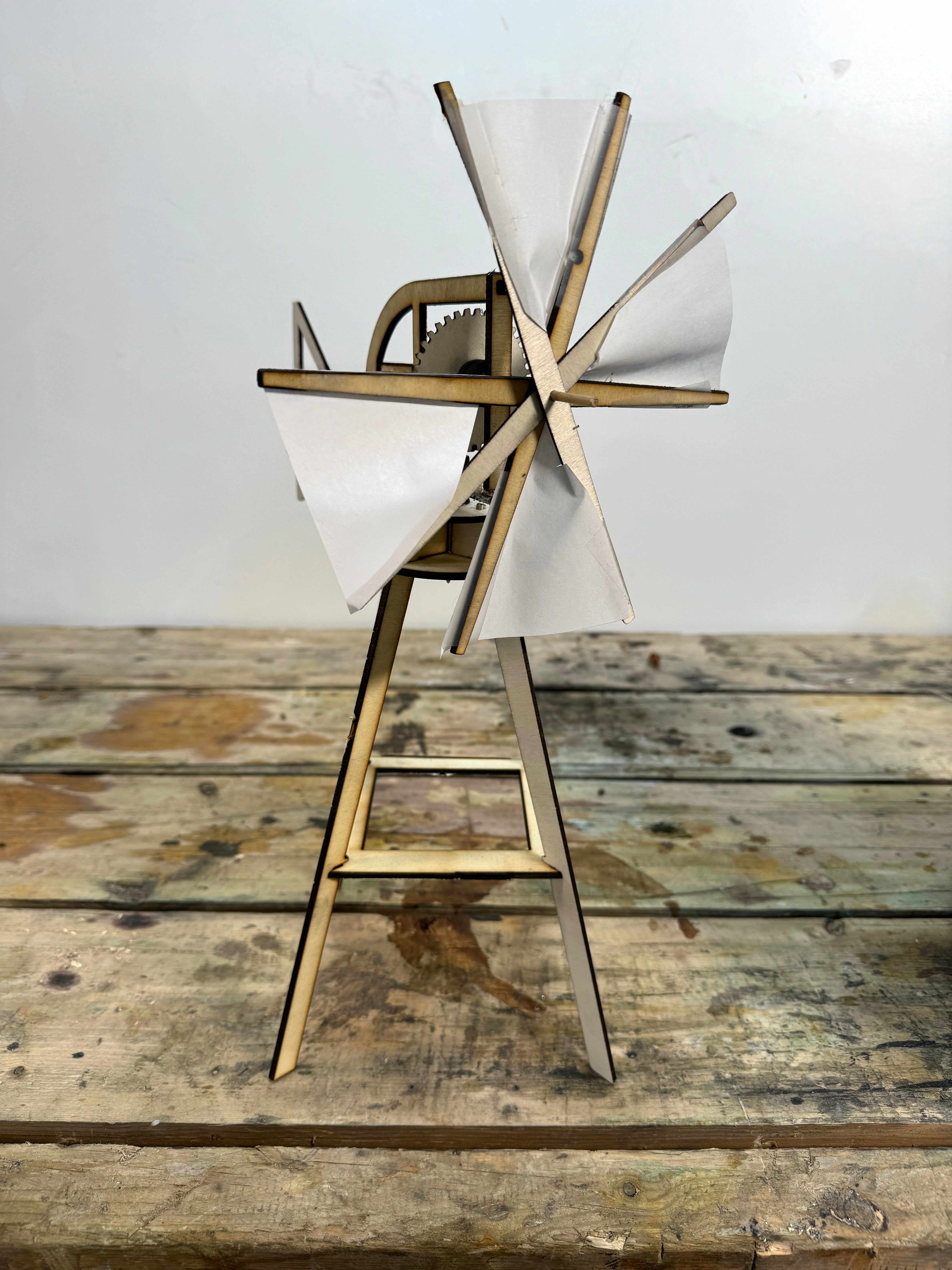 DaVinci's Windmill Miniature Kit – How to Make History